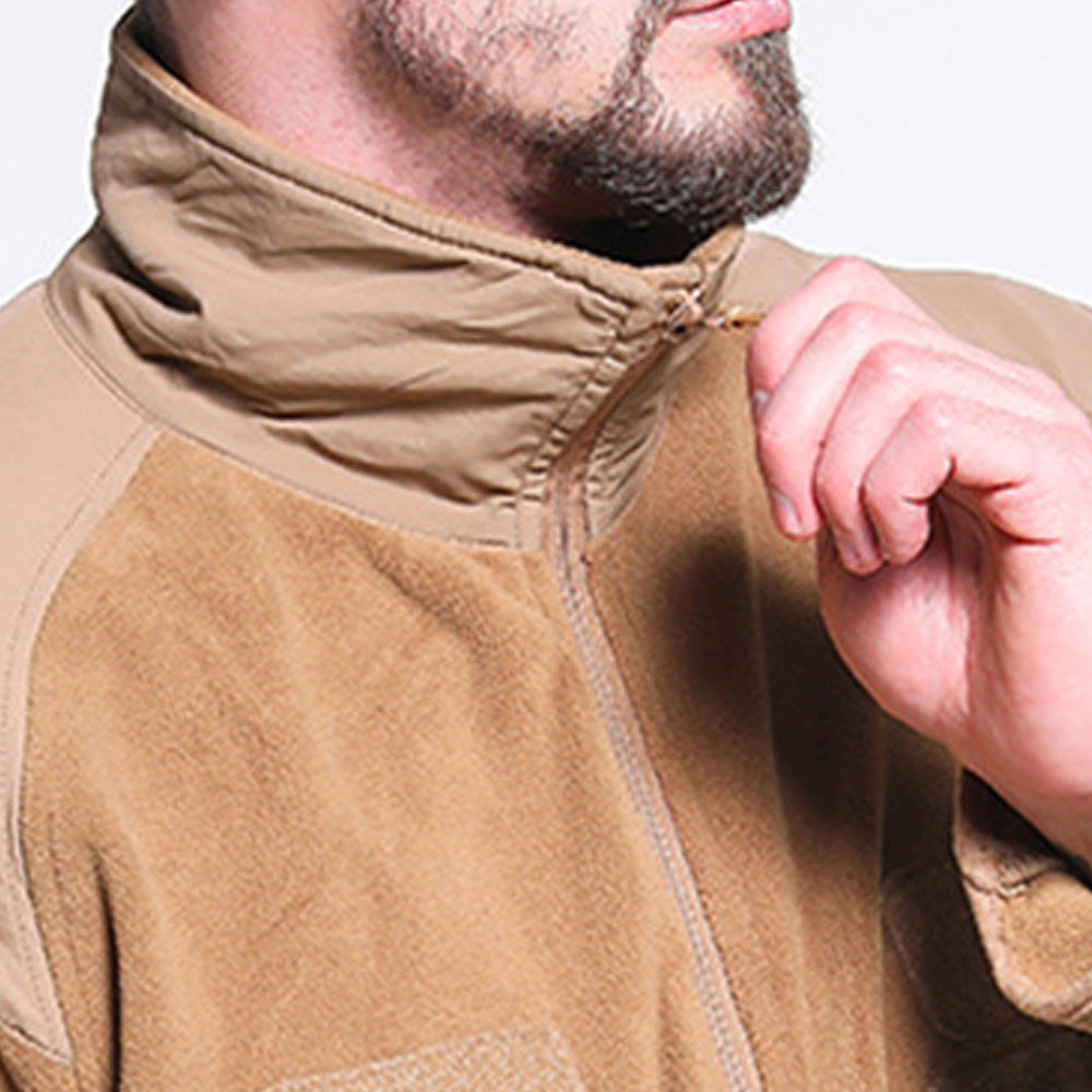 Men's Outdoor Sports Tactical Thickened Warm Fleece Jacket