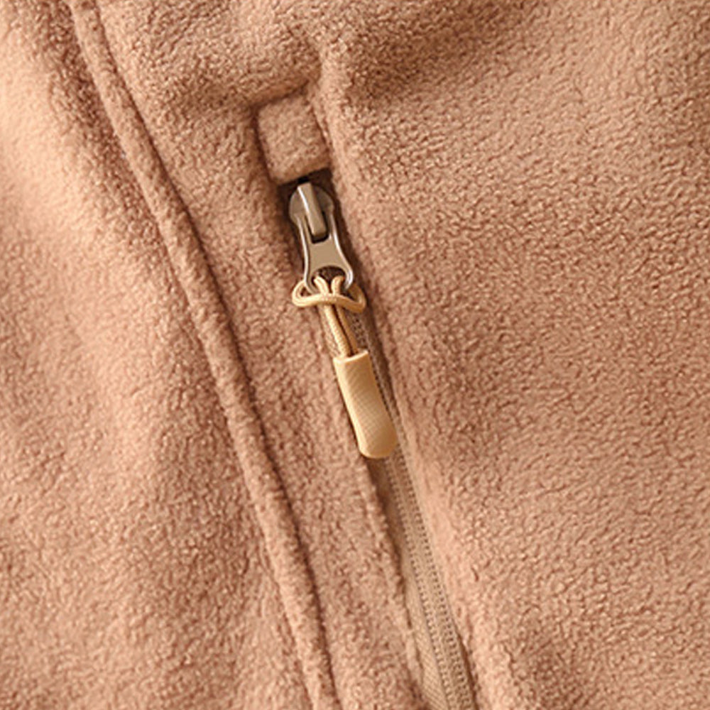 Men's Outdoor Sports Tactical Thickened Warm Fleece Jacket