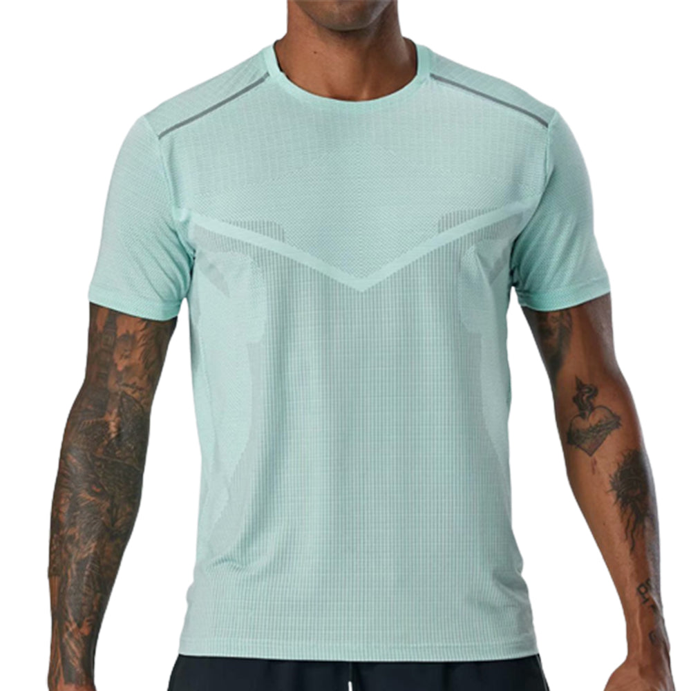 Round Neck Short Sleeve Sports T-Shirt