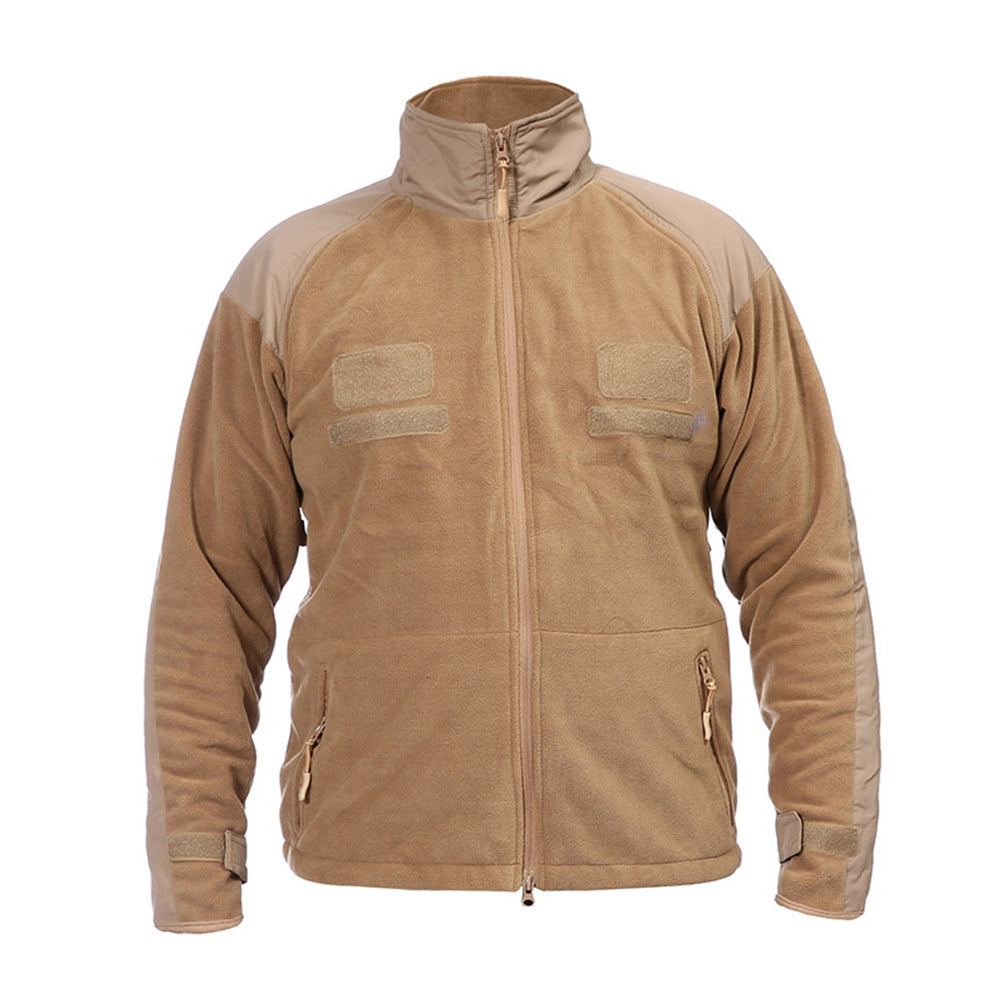 Men's Outdoor Sports Tactical Thickened Warm Fleece Jacket