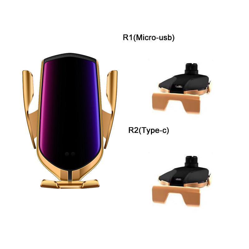 Figcoco™ Wireless Automatic Sensor Car Phone Holder and Charger