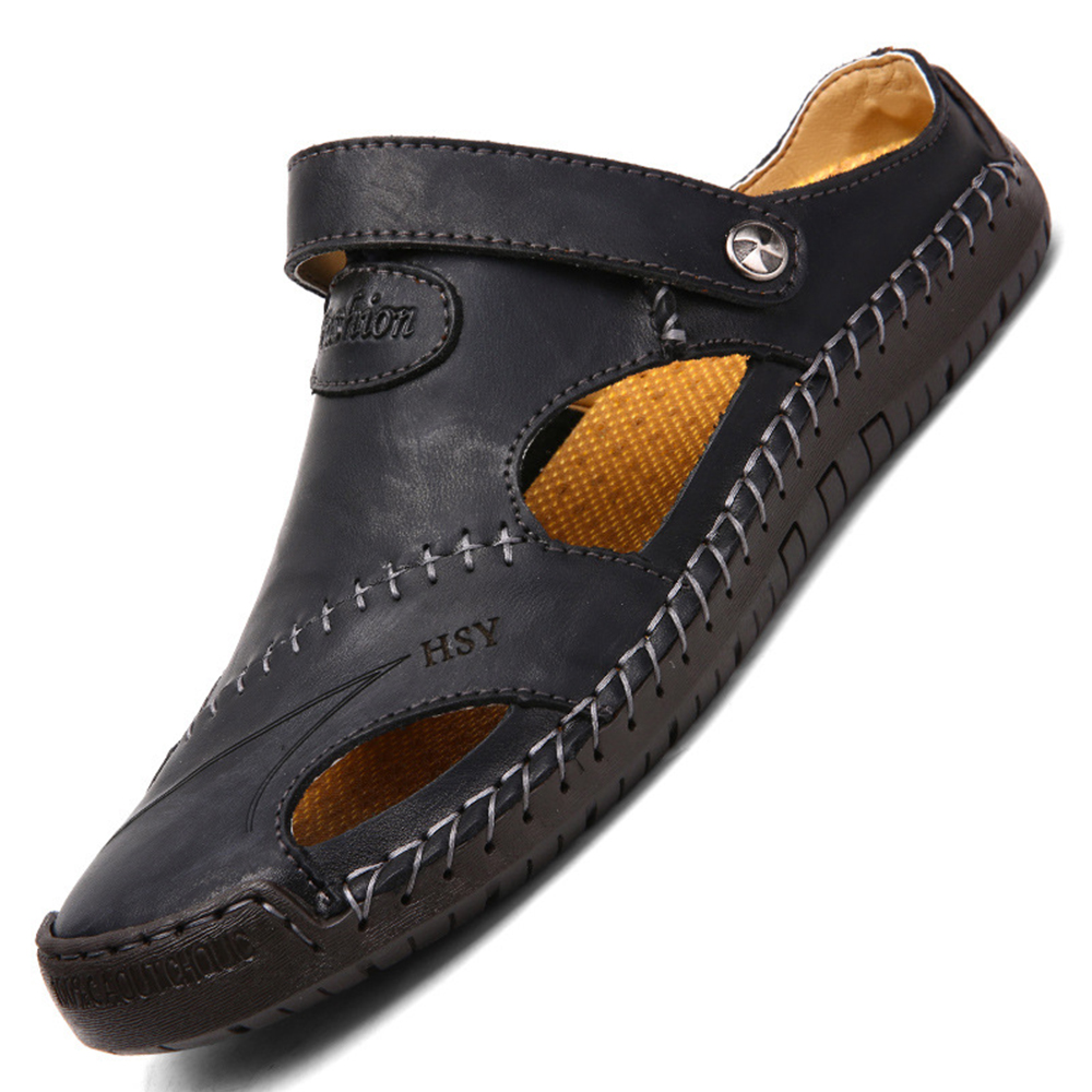 Figcoco Men's casual slip-on slippers