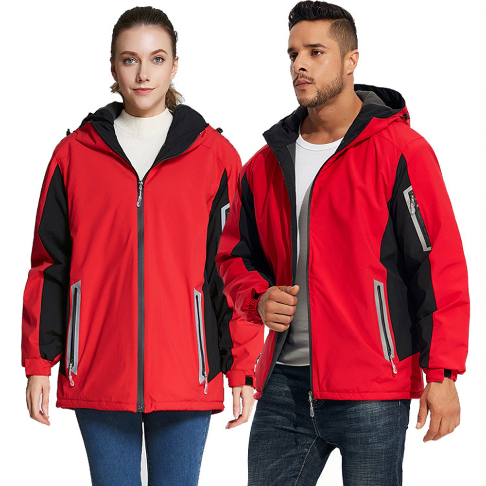 Hooded Reflective Thermal Outdoor Jacket