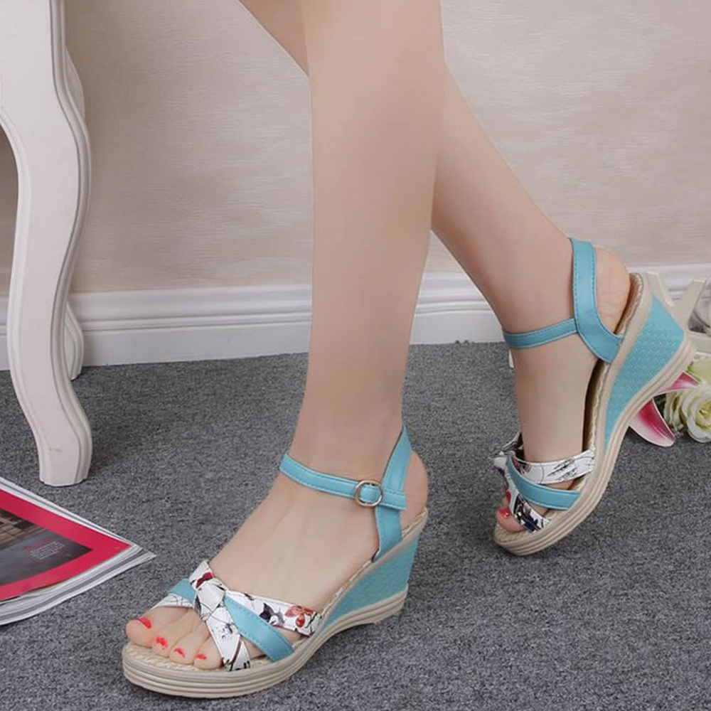 Lodowylabedz Damskie letnie modne eleganckie sandały na wysokim obcasie