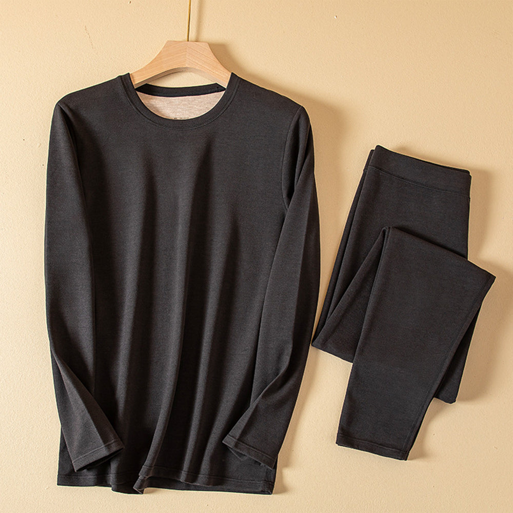 Castillotigo™ Traje de ropa interior térmica gruesa agradable a la piel de invierno para hombres