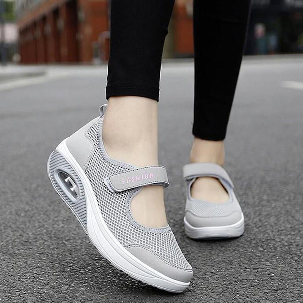 Polska moda damska Wygodne, oddychające, rozciągliwe buty na co dzień