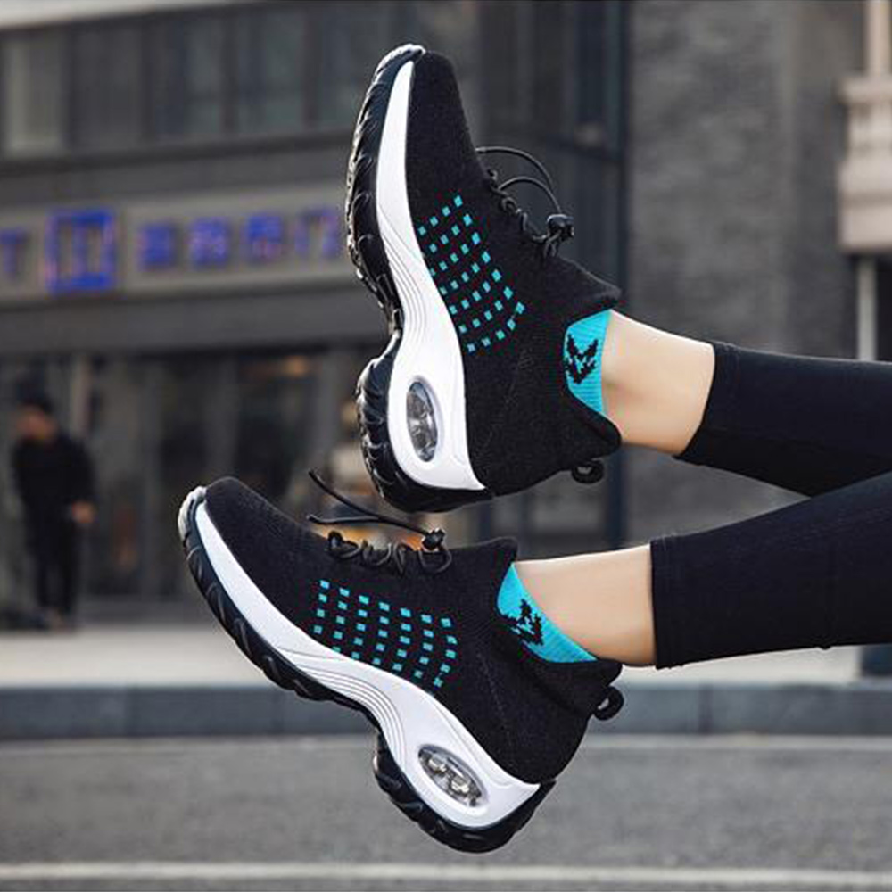 Damskie wsuwane buty z grubą poduszką powietrzną