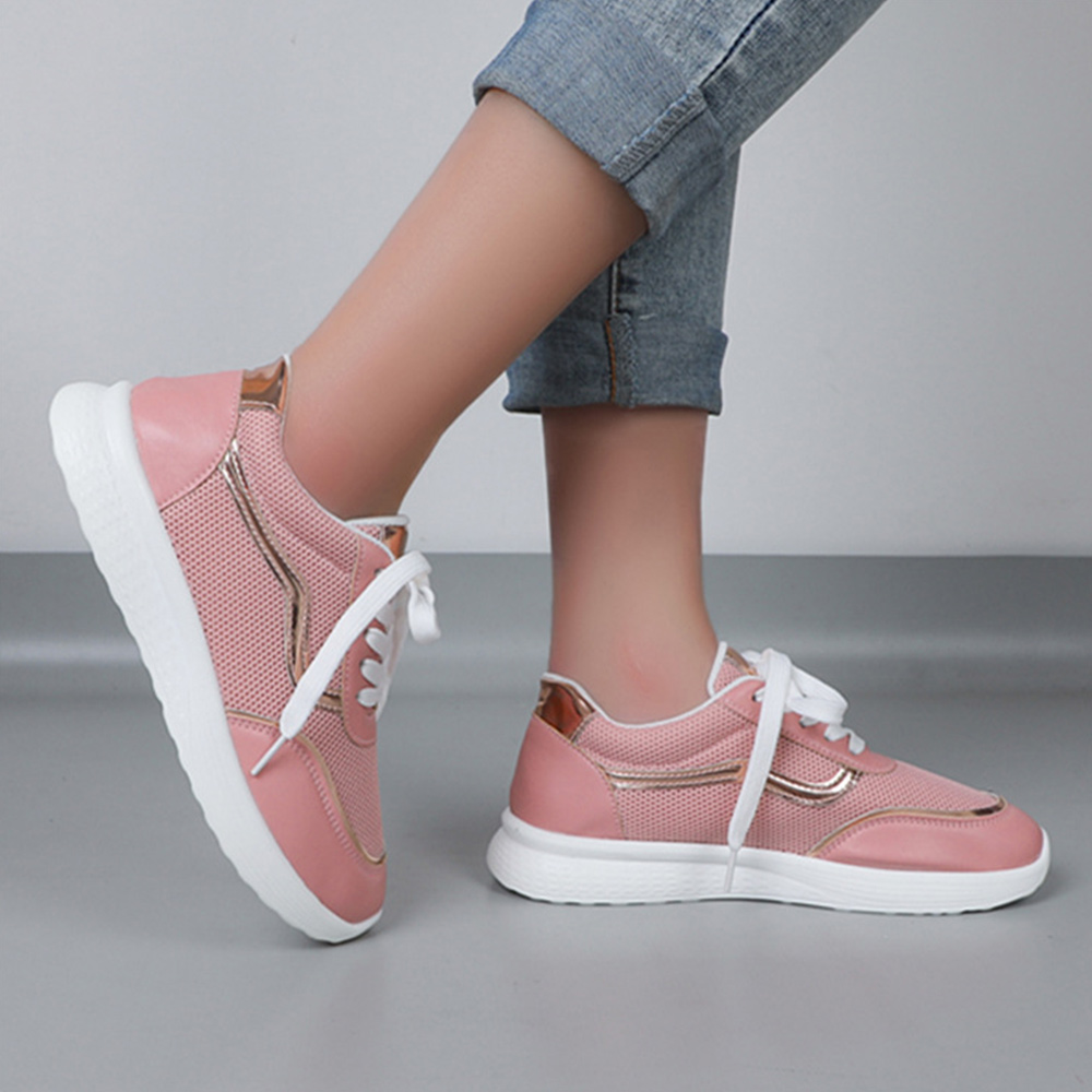 Damskie casualowe tenisówki z siateczki