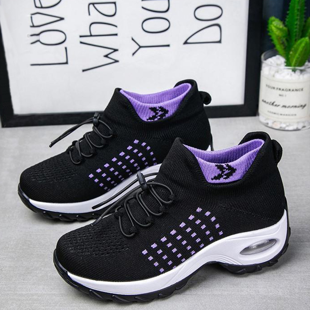 Damskie wsuwane buty z grubą poduszką powietrzną