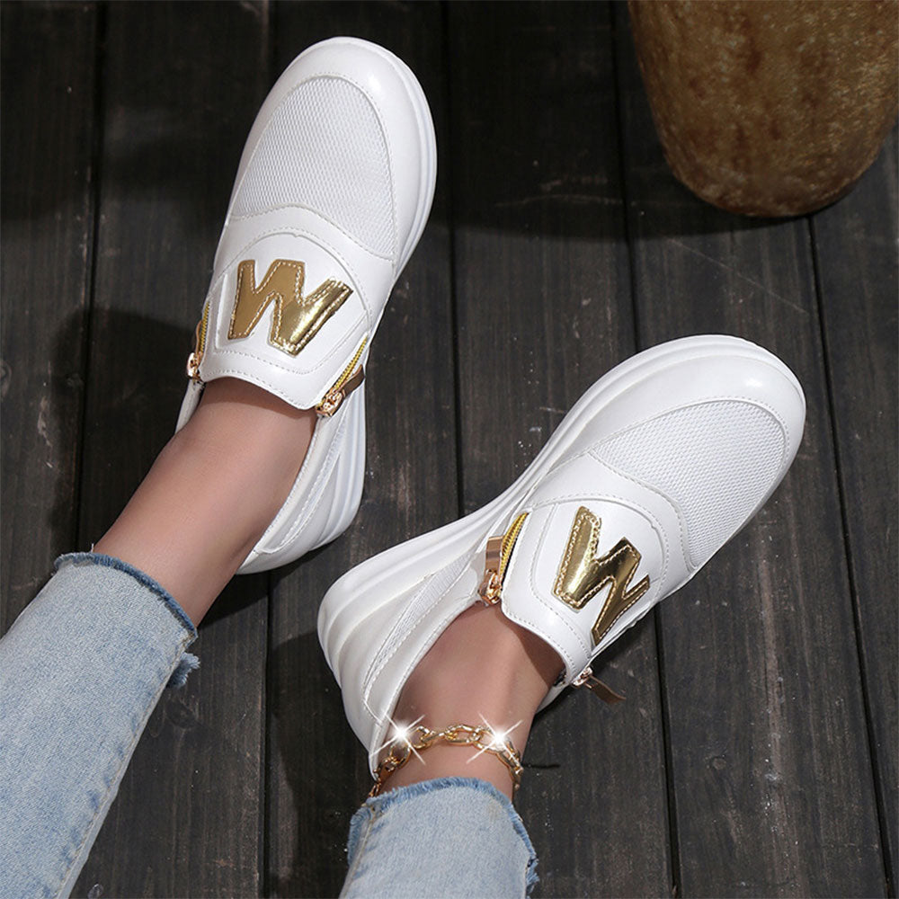 Gioiacombo™ Nuove scarpe da ginnastica casual da donna in tinta unita 