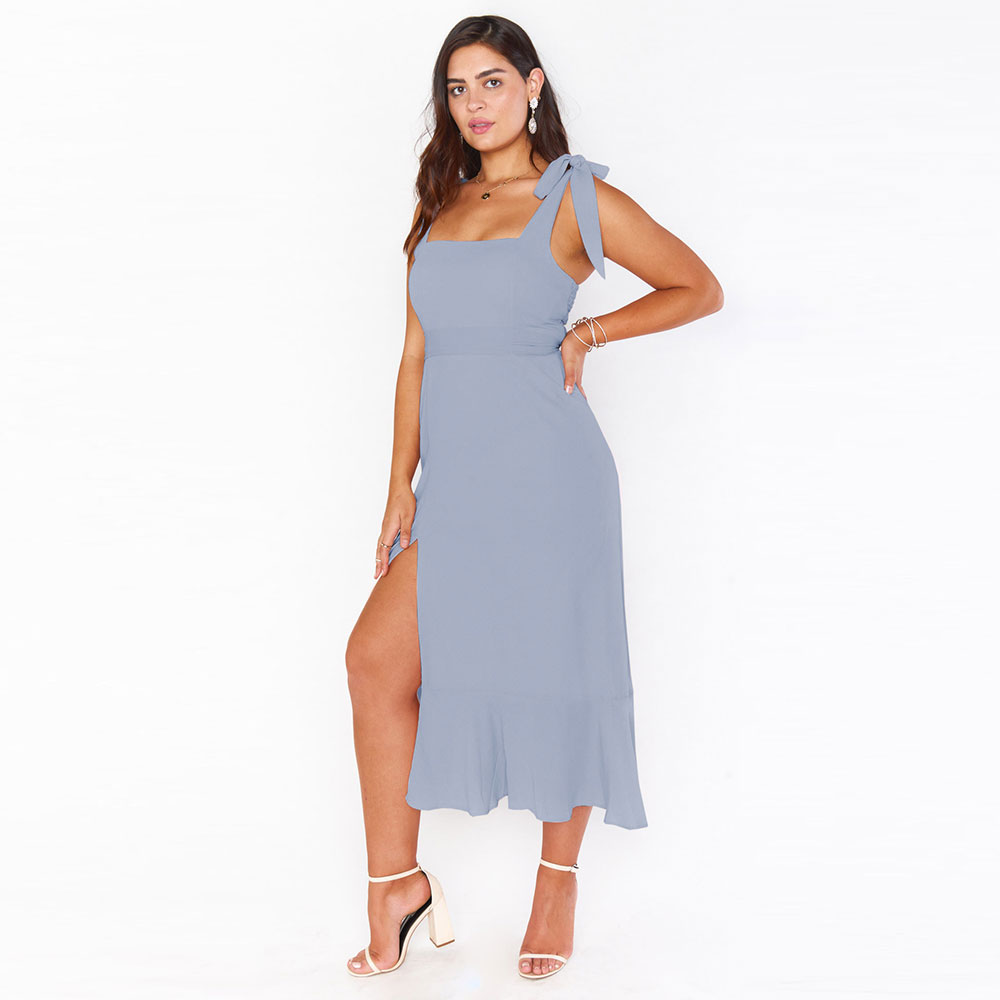 Lodowylabedz Sukienka na szelkach na imprezę