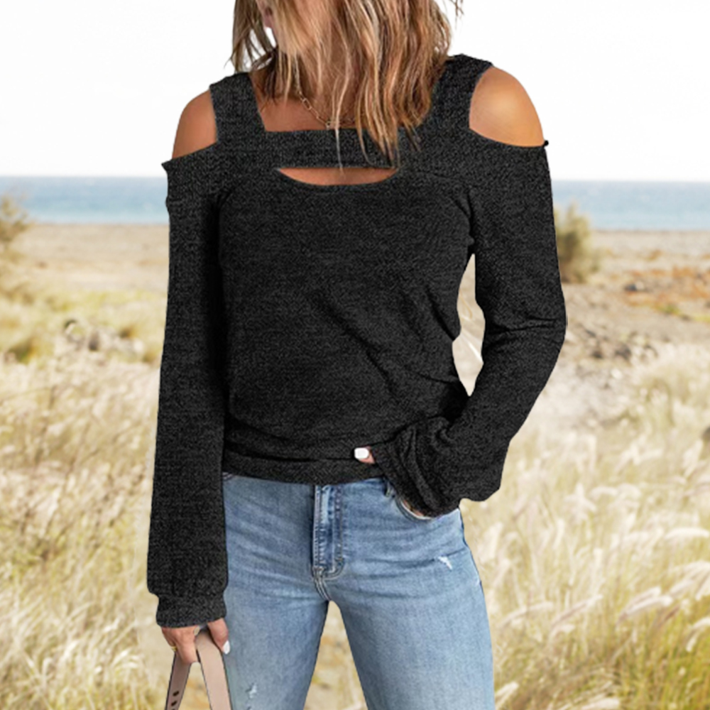 Lodowylabedz™ 2023 nowe długie rękawy bez ramiączek w jednolitym kolor