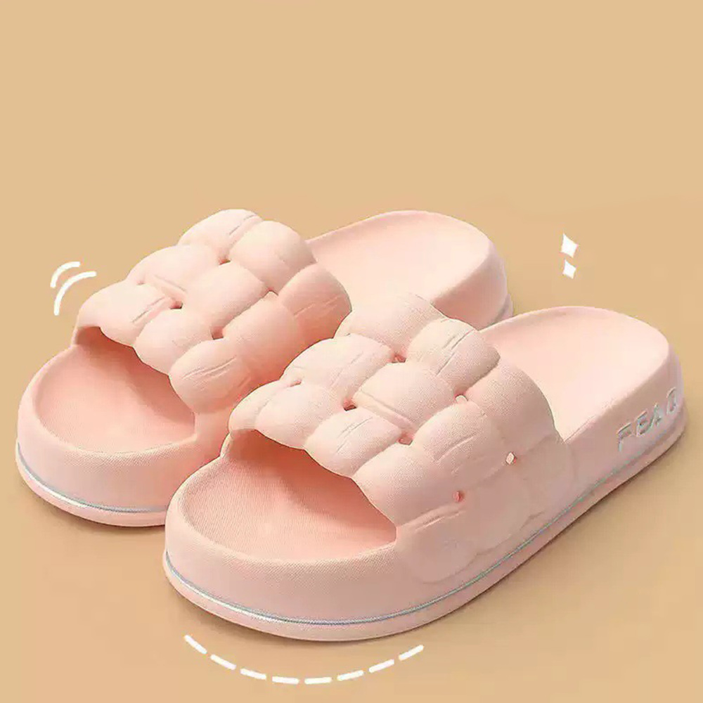 Lodowylabedz Letnie damskie antypoślizgowe miękkie dno domowe kapcie