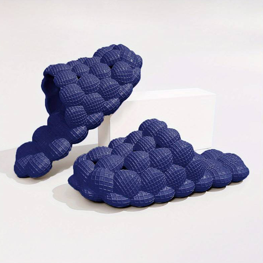 Lodowylabedz Bąbelkowe klapki do masażu dla par Kolorowe zjeżdżalnie bąbelkowe