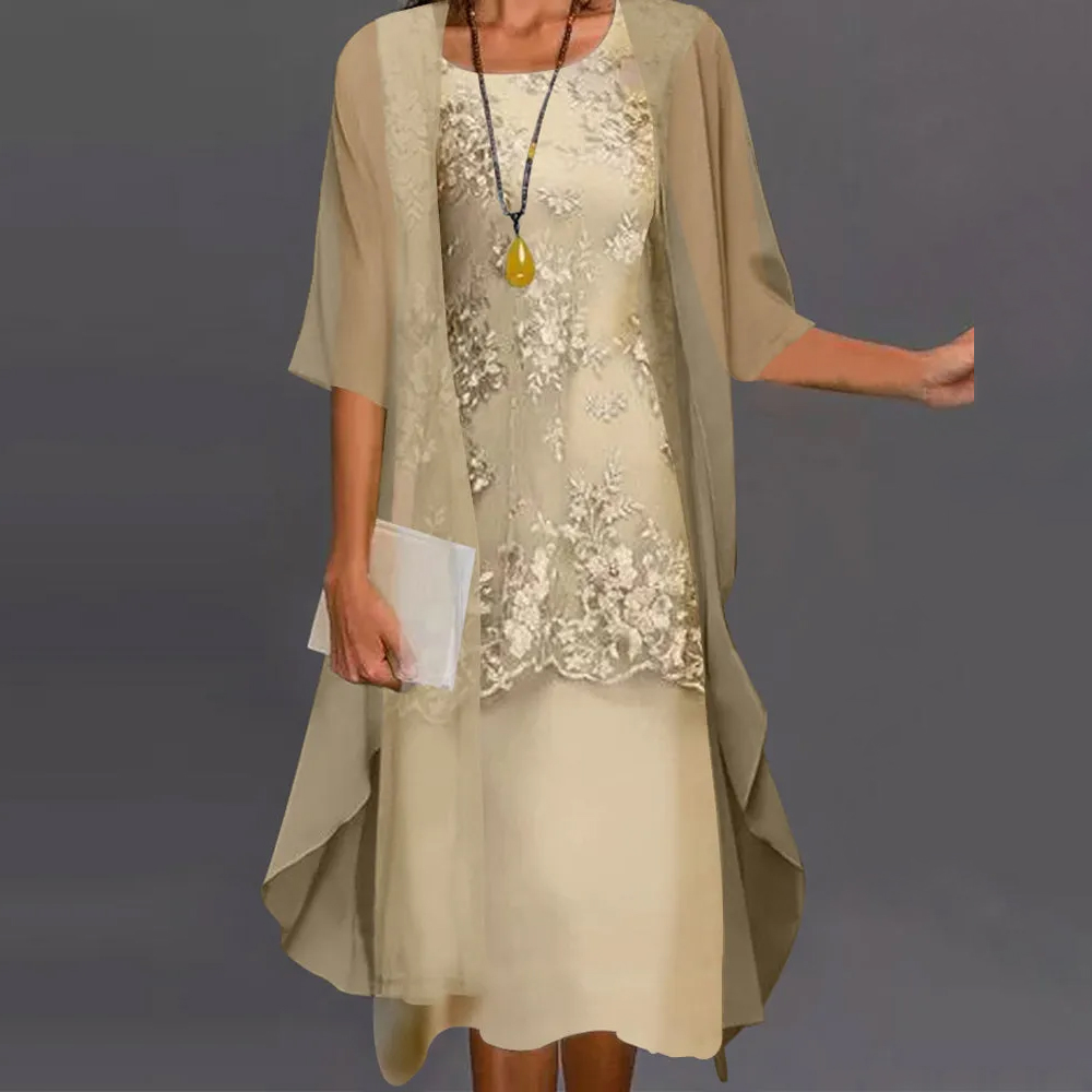 Lodowylabedz™ Elegancka Szyfonowa Suknia