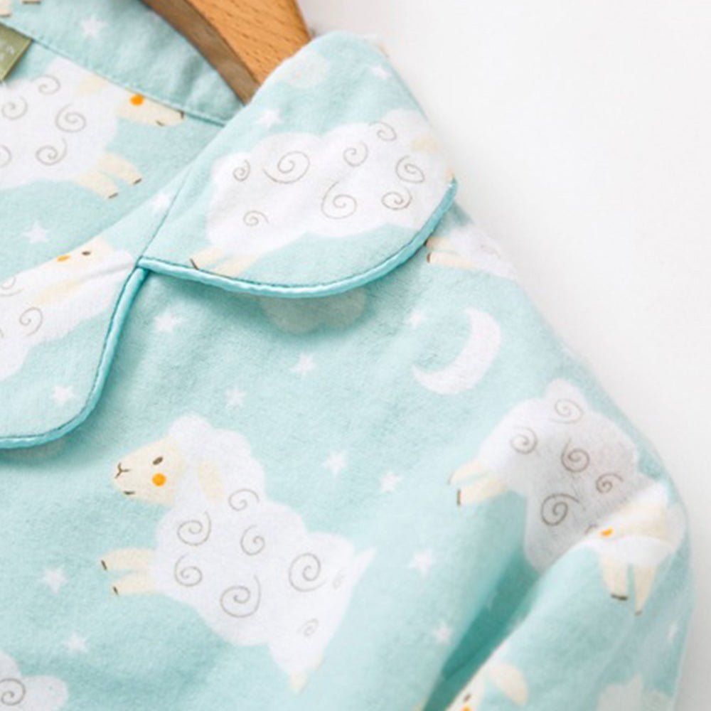 Nowe ciepłe flanelowe spodnie piżamowe z długim rękawem damskie jesienno-zimowe