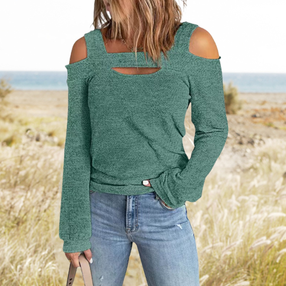 Lodowylabedz™ 2023 nowe długie rękawy bez ramiączek w jednolitym kolor