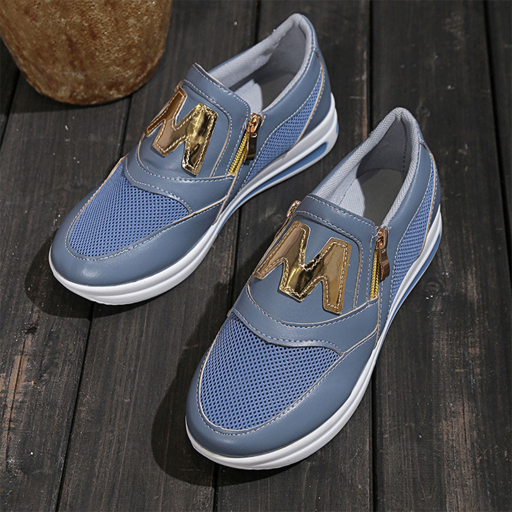 Gioiacombo™ Nuove scarpe da ginnastica casual da donna in tinta unita 