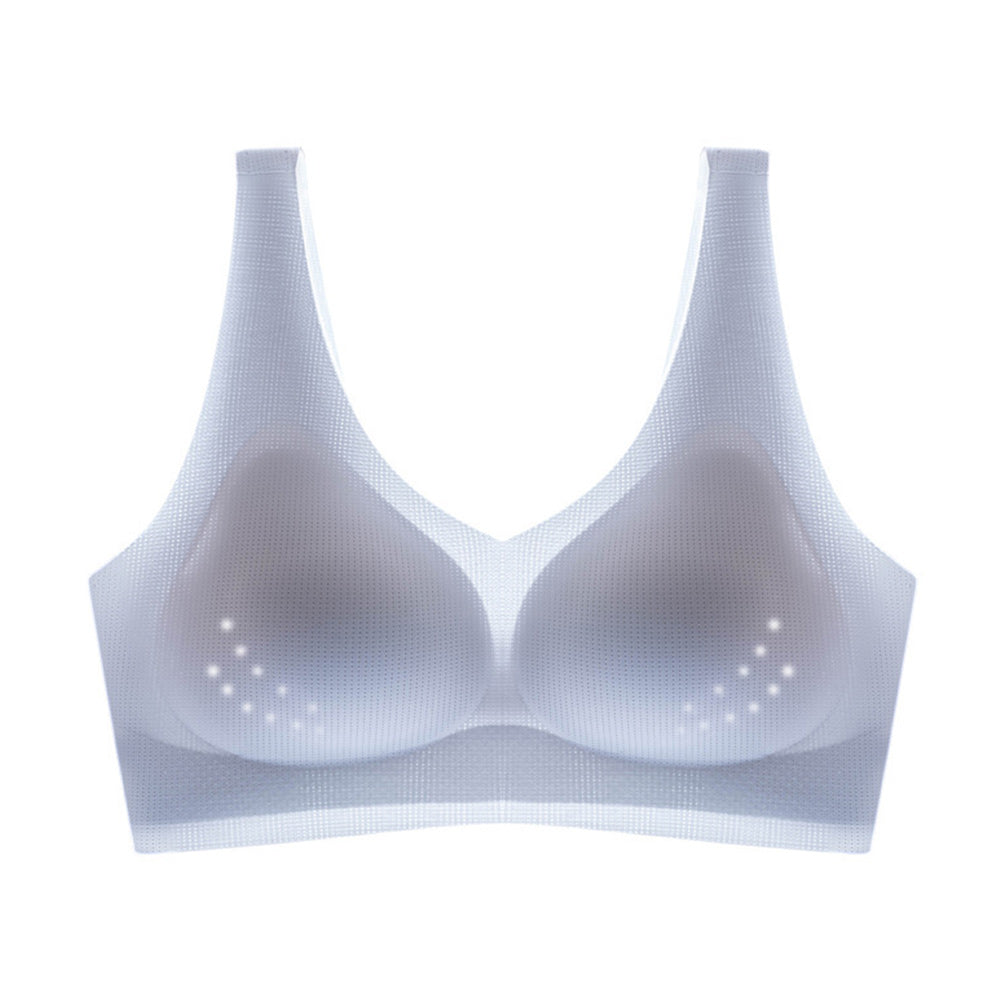 Ultracienki biustonosz lateksowy push-up bez stalowego pierścienia