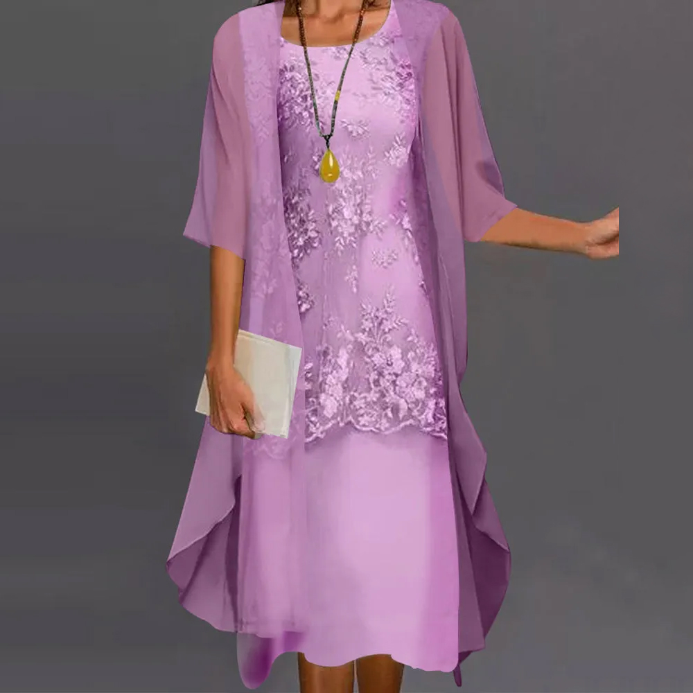 Lodowylabedz™ Elegancka Szyfonowa Suknia