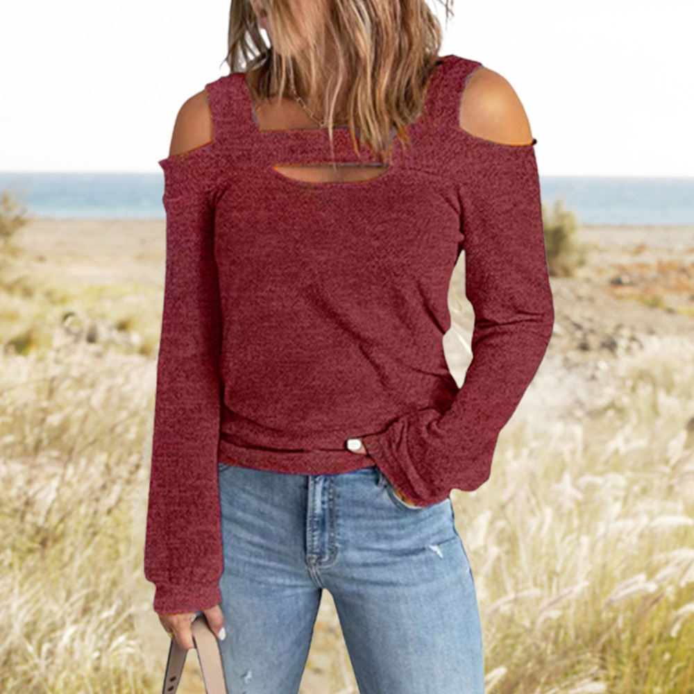 Lodowylabedz™ 2023 nowe długie rękawy bez ramiączek w jednolitym kolor