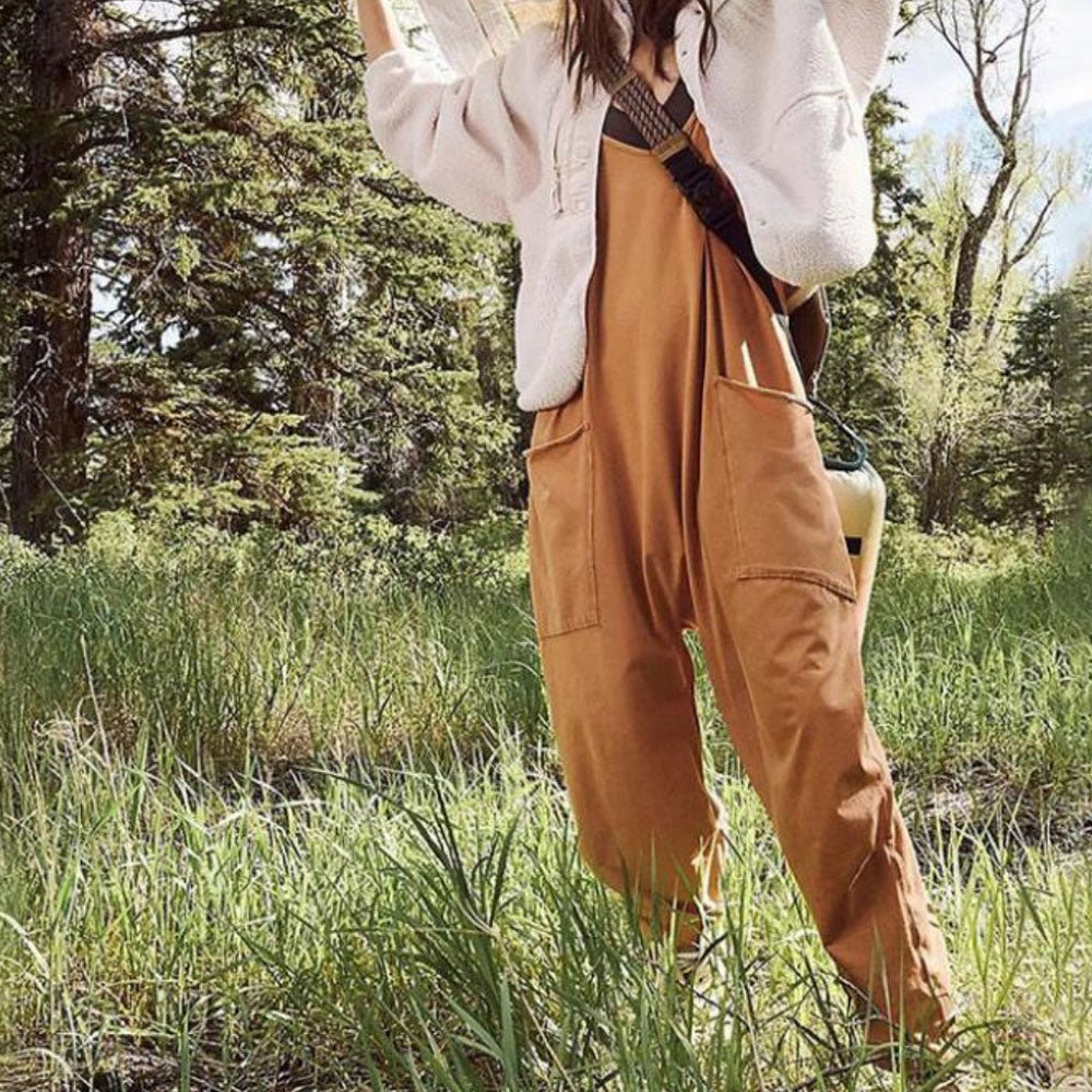 Lodowylabedz™ Damski swobodny kombinezon bez rękawów