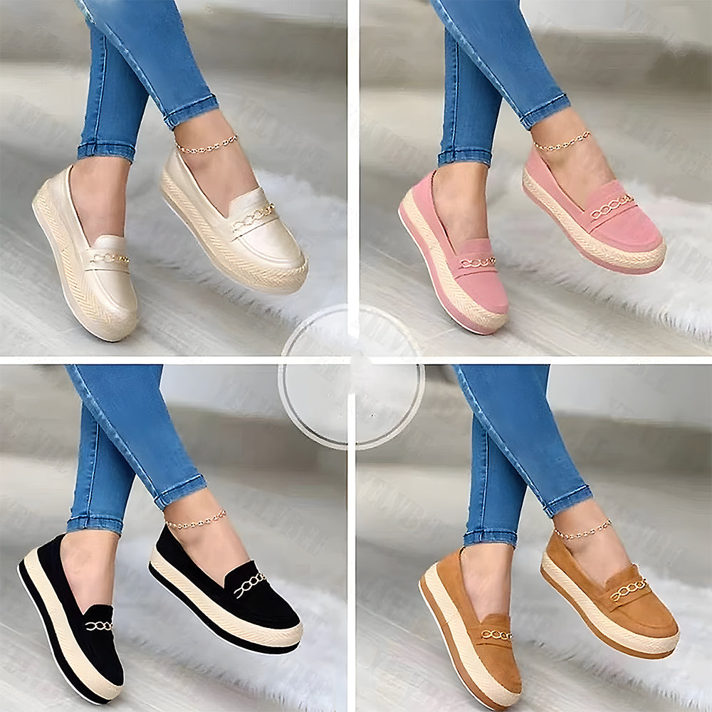 Wiosenne i letnie nowe buty na co dzień z grubymi podeszwami