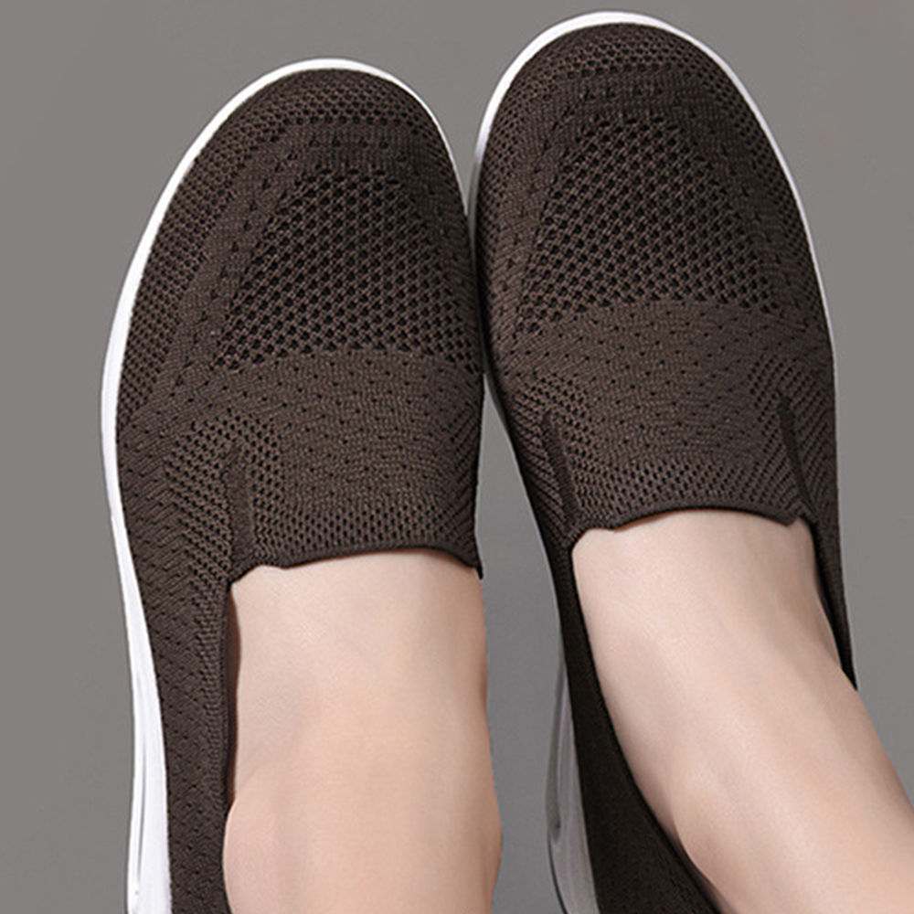 Lodowylabedz Letnie damskie oddychające codzienne trampki z siateczki