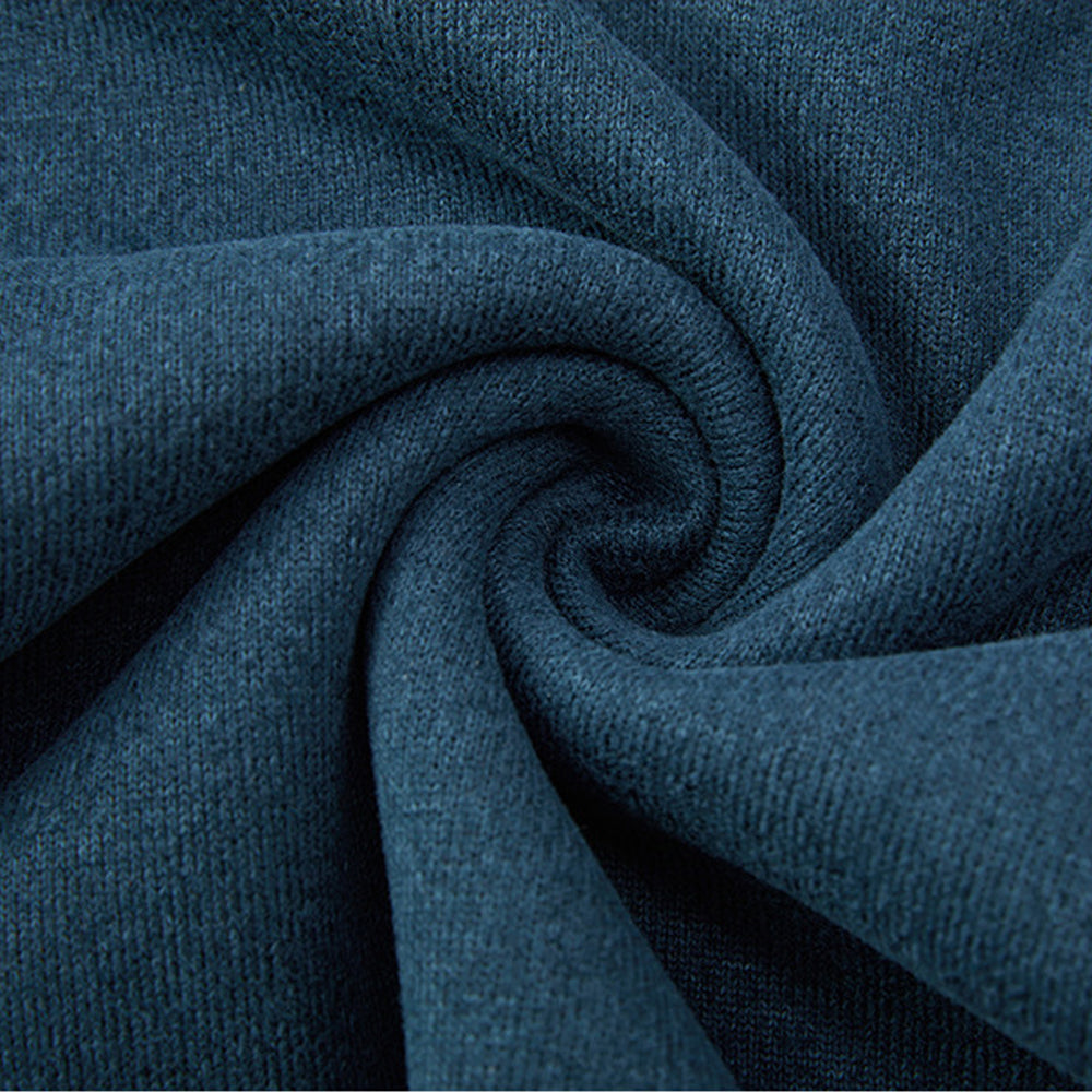 Męski jesienno-zimowy nowy sweter imitujący dwuczęściową koszulę na dole