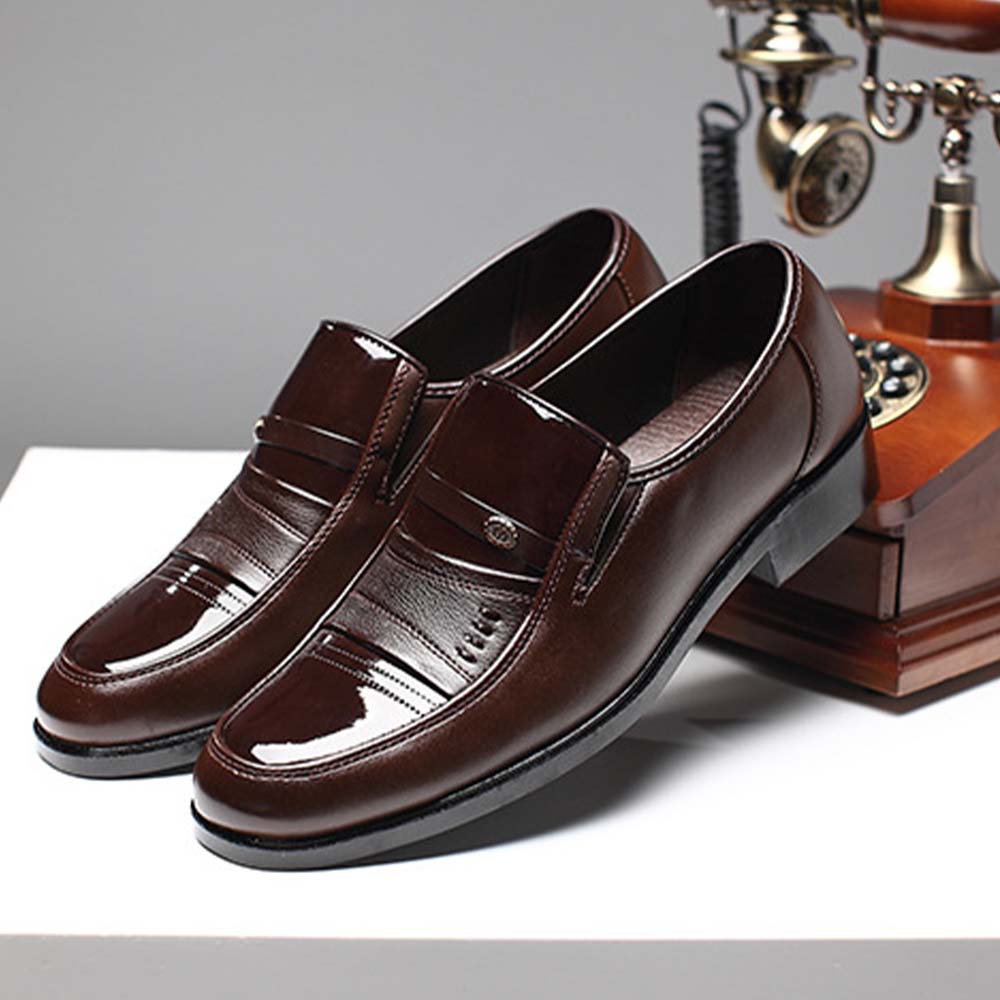 Lodowylabedz Brytyjskie skórzane buty męskie premium