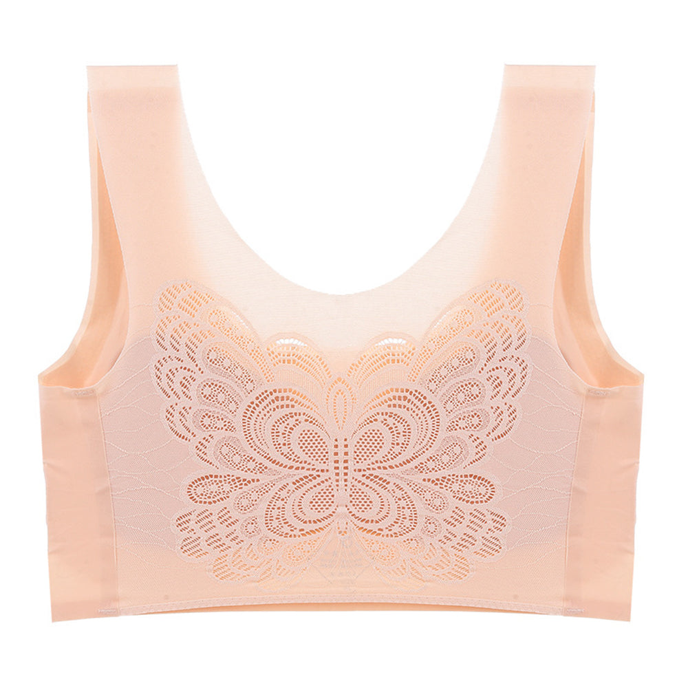 Biustonosz motylkowy z wycięciem