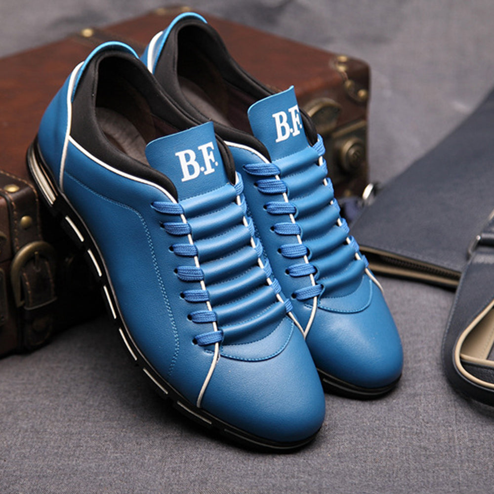 Moda męska Casual brytyjskie buty sznurowane