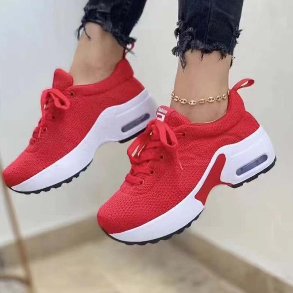 Lodowylabedz Nowe damskie buty do biegania na co dzień z poduszką powietrzną Trampki