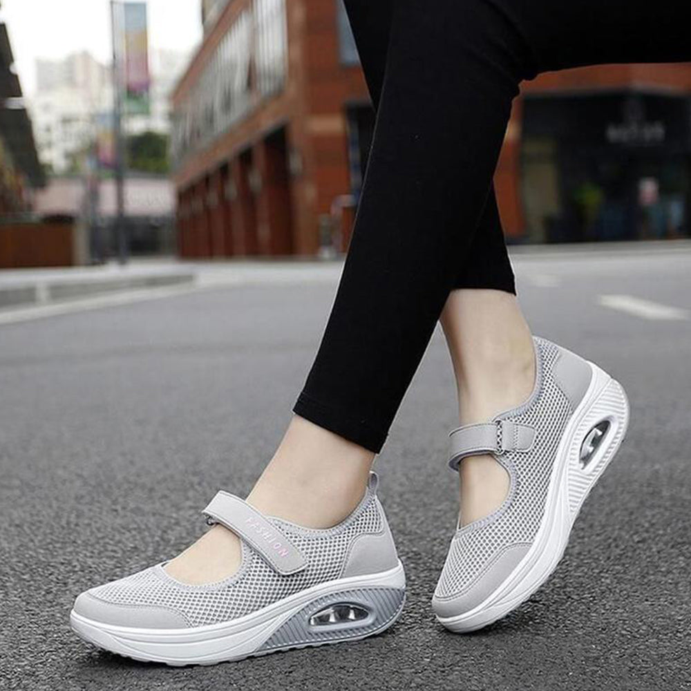 Polska moda damska Wygodne, oddychające, rozciągliwe buty na co dzień