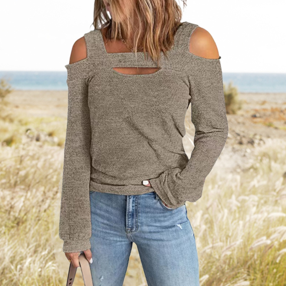 Lodowylabedz™ 2023 nowe długie rękawy bez ramiączek w jednolitym kolor