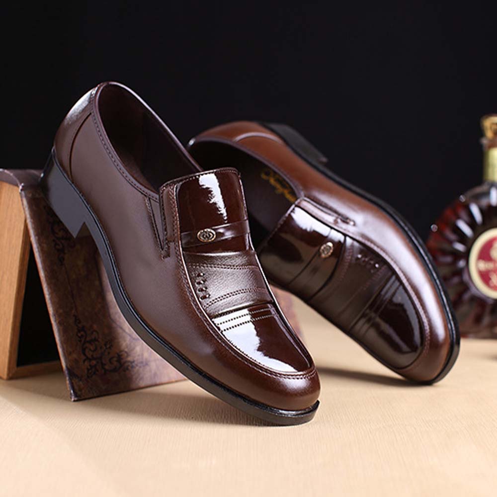 Lodowylabedz Brytyjskie skórzane buty męskie premium