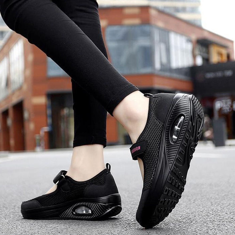 Polska moda damska Wygodne, oddychające, rozciągliwe buty na co dzień