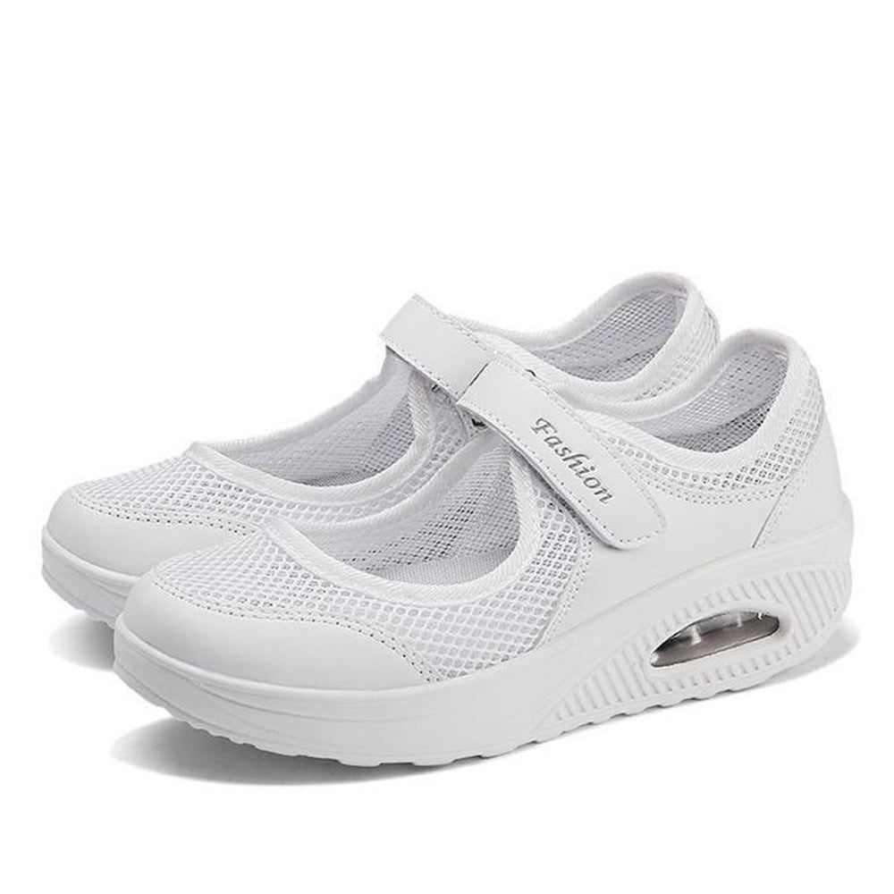 Polska moda damska Wygodne, oddychające, rozciągliwe buty na co dzień