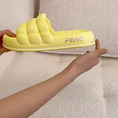 Lodowylabedz Letnie damskie antypoślizgowe miękkie dno domowe kapcie