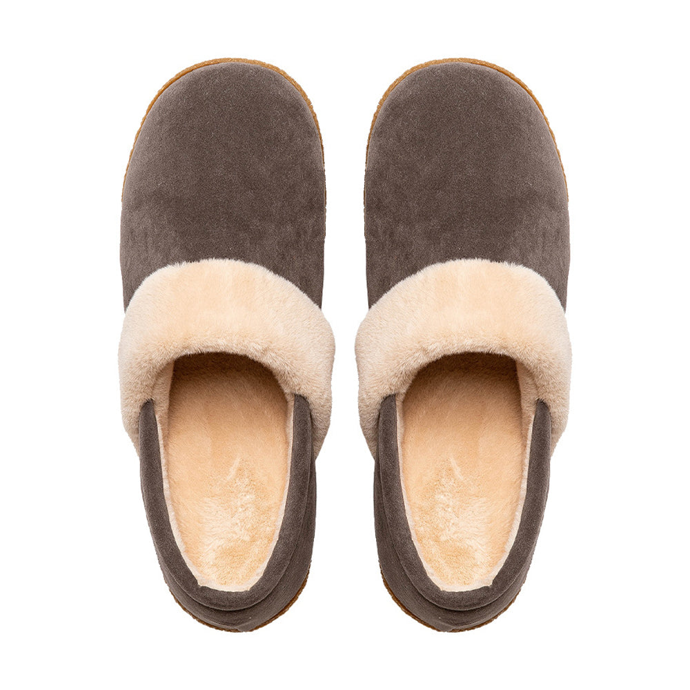 Nowa wewnętrzna ciepła pluszowa torba na obcasie bawełniane kapcie pary zimowe