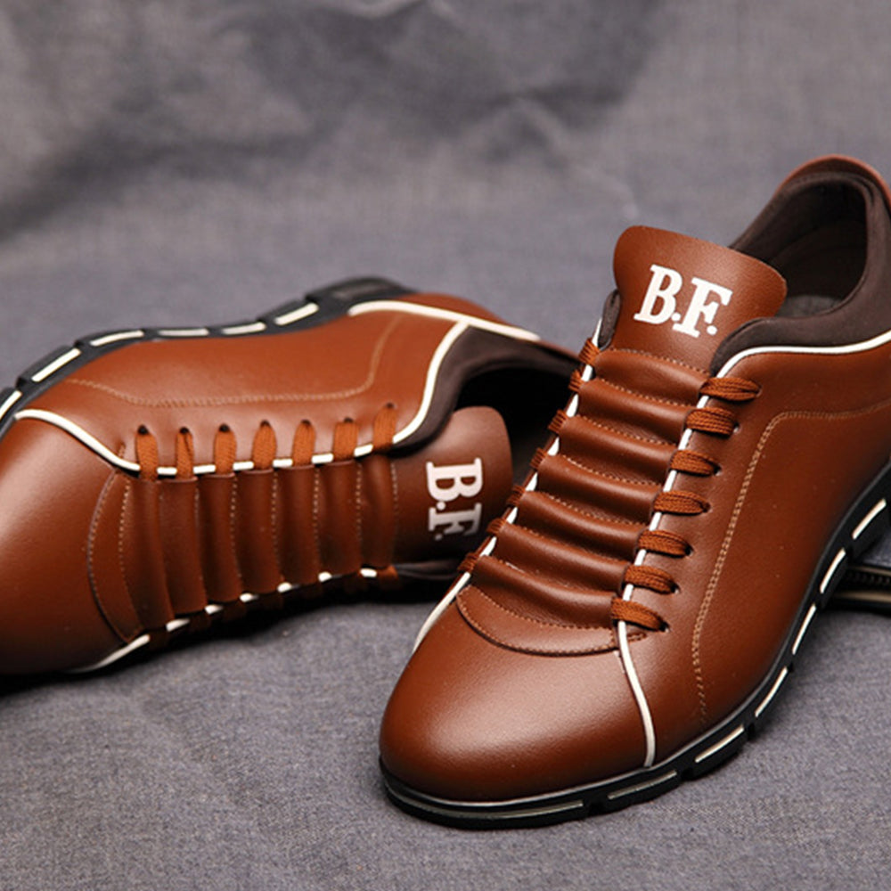 Moda męska Casual brytyjskie buty sznurowane