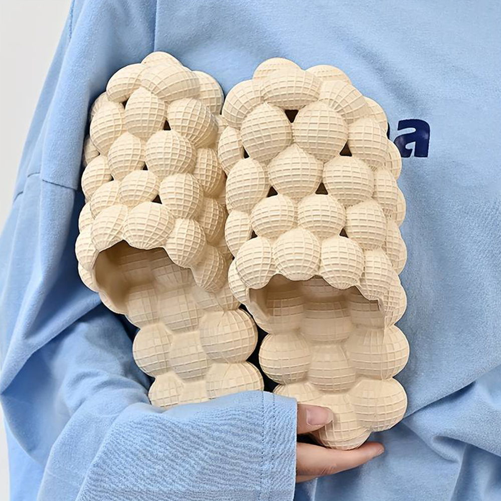 Lodowylabedz Bąbelkowe klapki do masażu dla par Kolorowe zjeżdżalnie bąbelkowe