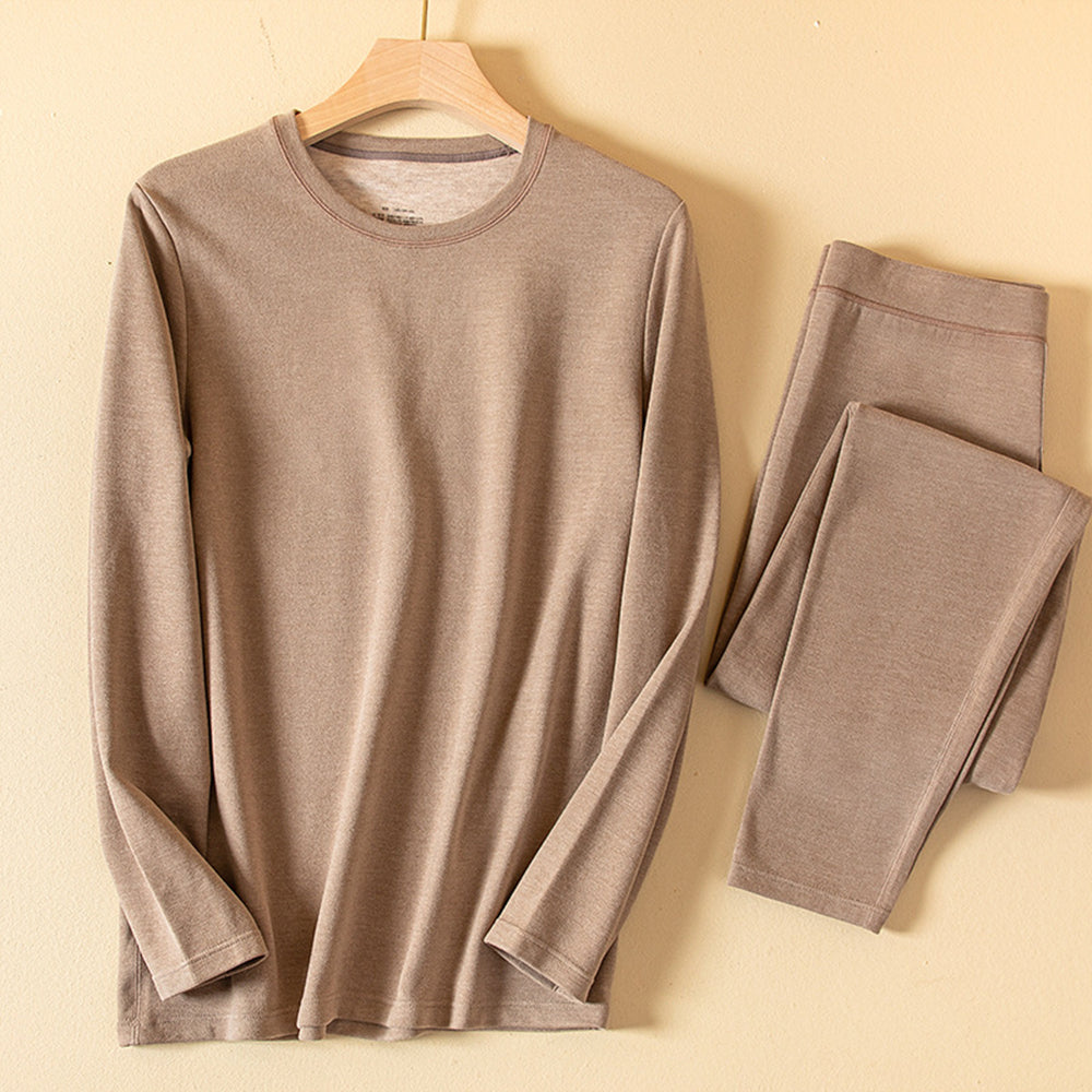 Castillotigo™ Traje de ropa interior térmica gruesa agradable a la piel de invierno para hombres