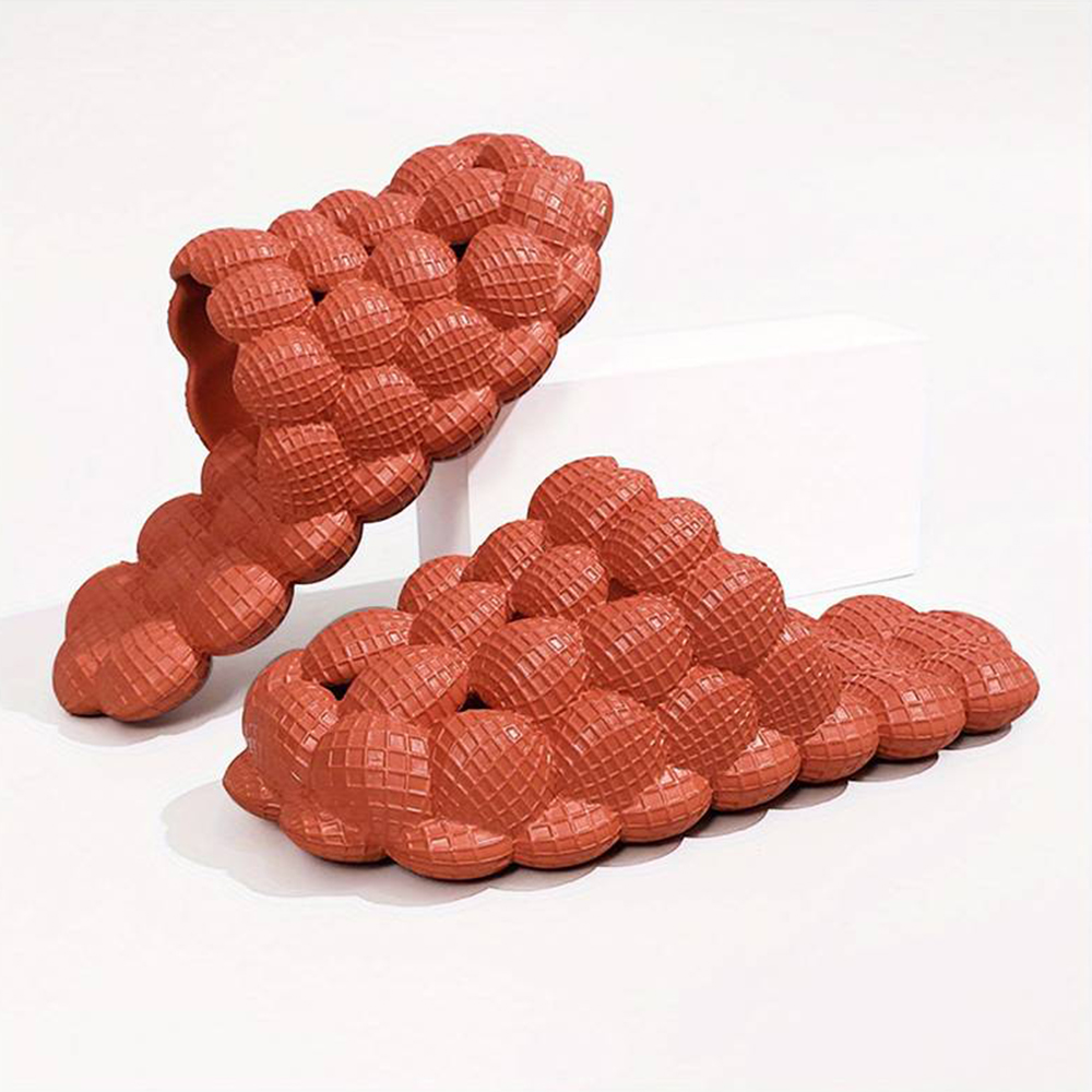 Lodowylabedz Bąbelkowe klapki do masażu dla par Kolorowe zjeżdżalnie bąbelkowe