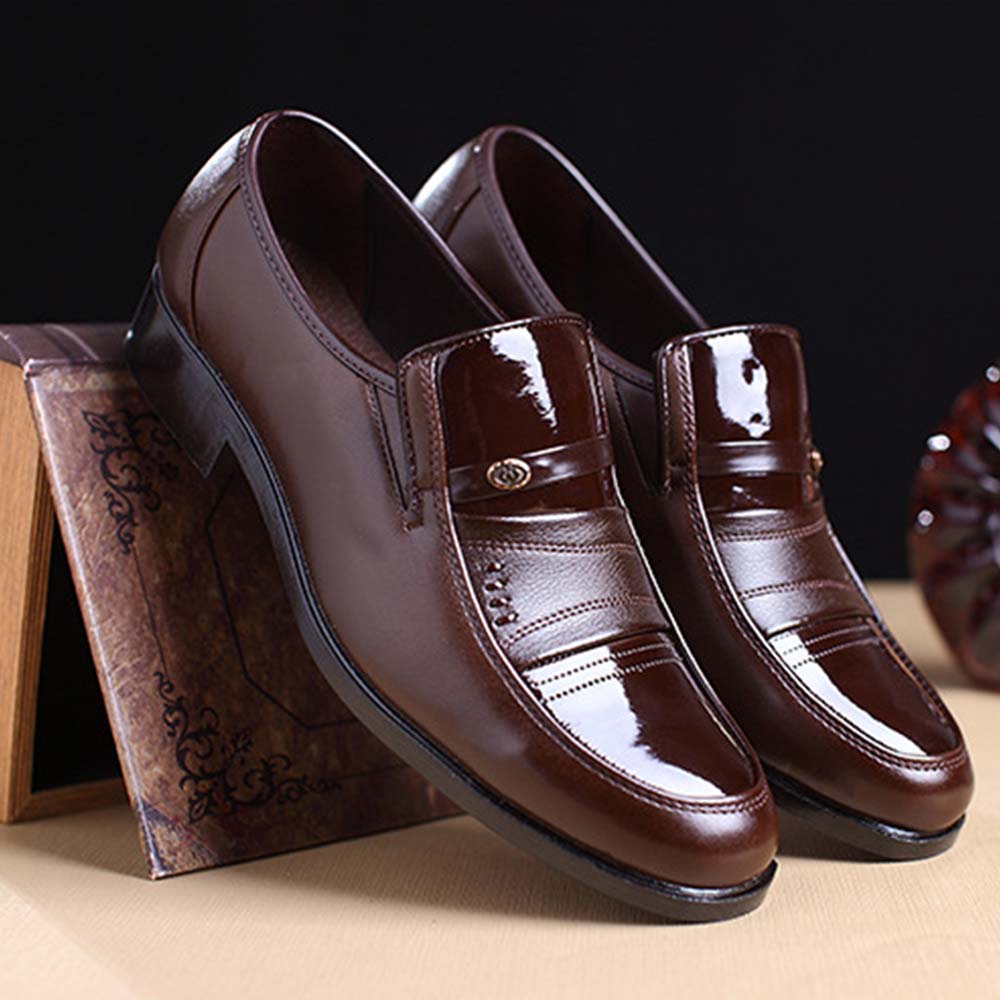 Lodowylabedz Brytyjskie skórzane buty męskie premium