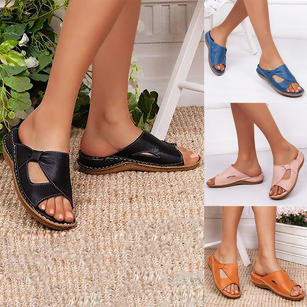 Lodowylabedz Damskie płaskie sandały i klapki na każdą okazję