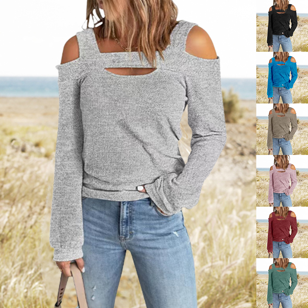 Lodowylabedz™ 2023 nowe długie rękawy bez ramiączek w jednolitym kolor