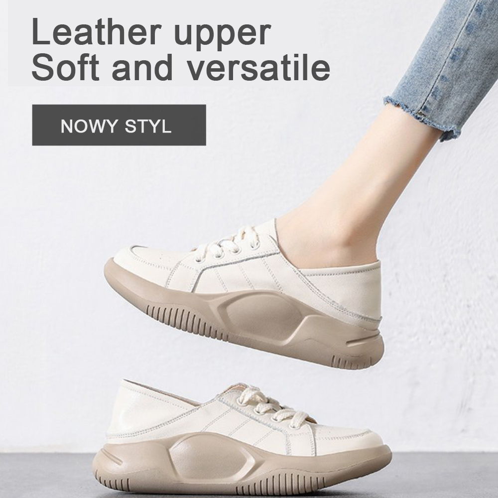 Lodowylabedz™ Wygodne obuwie damskie na co dzień z grubą podeszwą