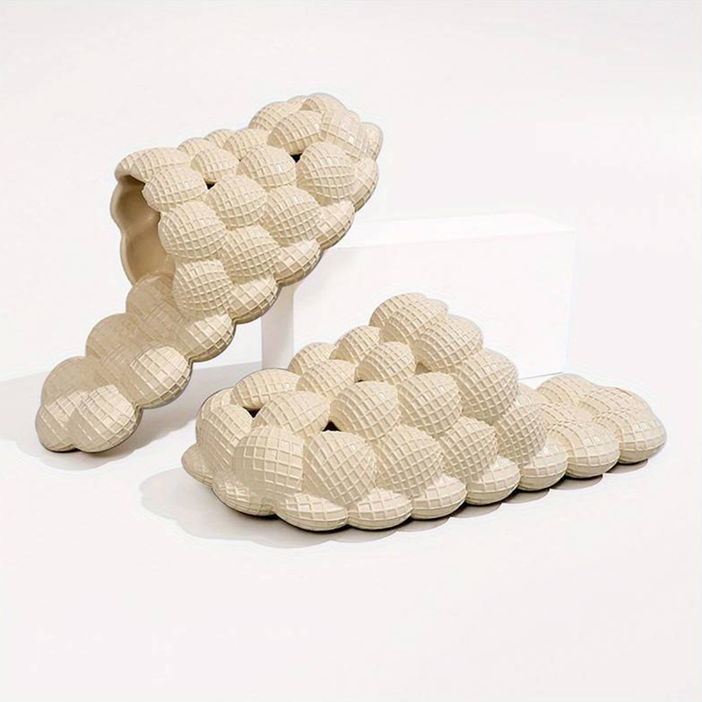 Lodowylabedz Bąbelkowe klapki do masażu dla par Kolorowe zjeżdżalnie bąbelkowe