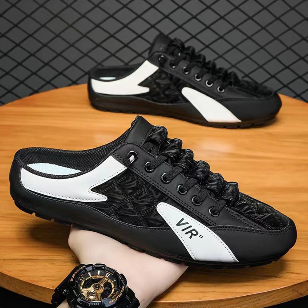 Lodowylabedz Letnie nowe lekkie sportowe półkapcie męskie